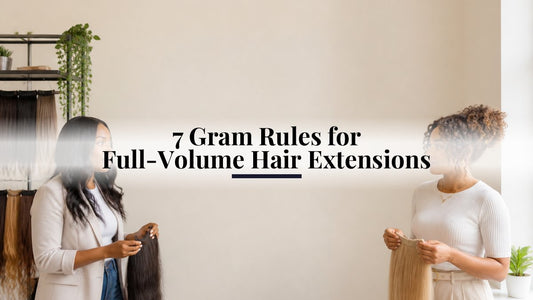 7 Gram Rules for Full-Volume Hair Extensions