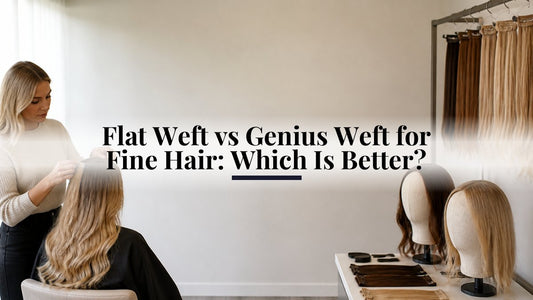 Flat Weft vs Genius Weft for Fine Hair: Which Is Better?
