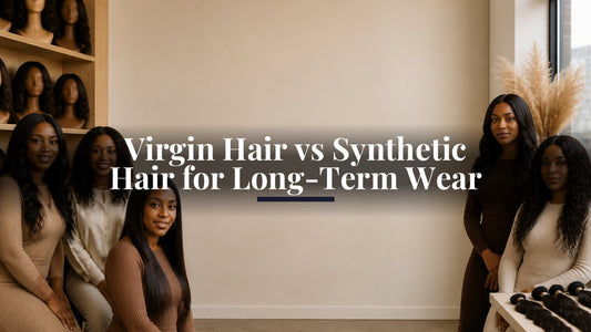 Virgin Hair vs Synthetic Hair for Long-Term Wear