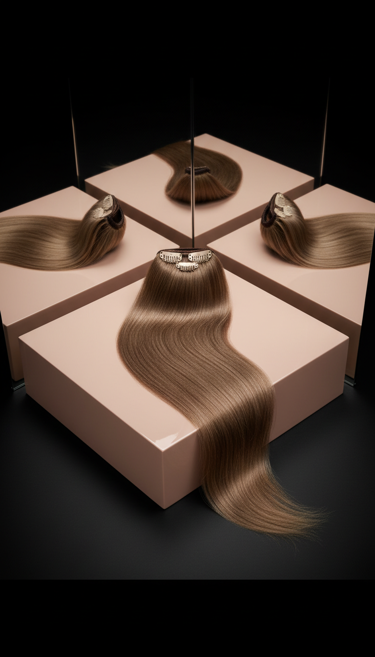 Clip-In Remy Human Hair Extension