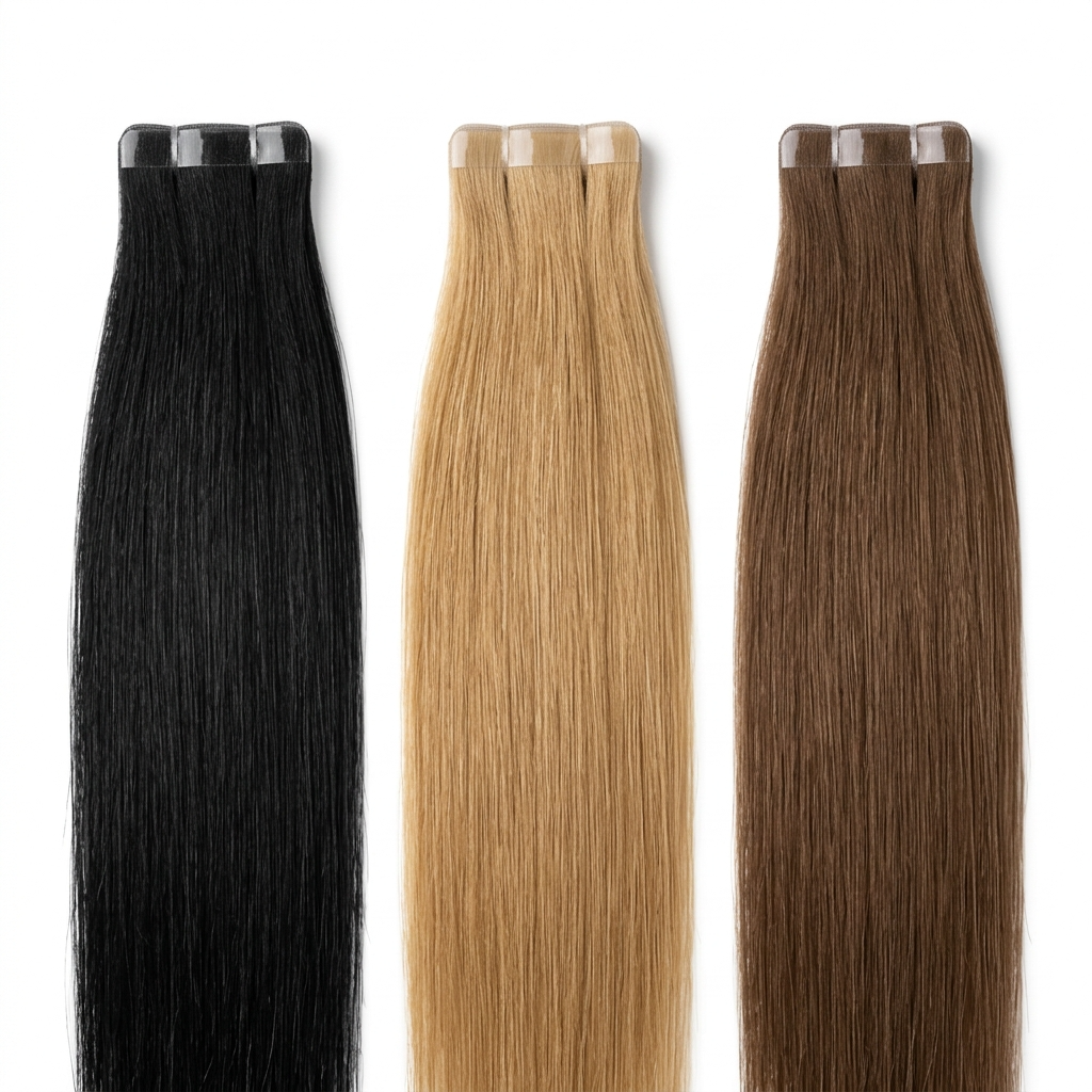 Premium Ethical Virgin Tape Hair - Single Donor | 12-24 Month Lifespan | 100% Cuticle Intact - 50g