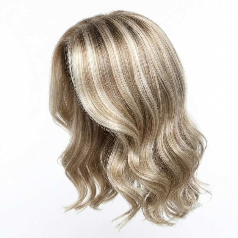 Premium Ethical Hair Toppers | Highlighted | 100% Virgin Hair