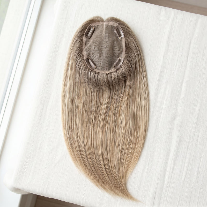 Premium Ethical Hair Toppers | Highlighted | 100% Virgin Hair